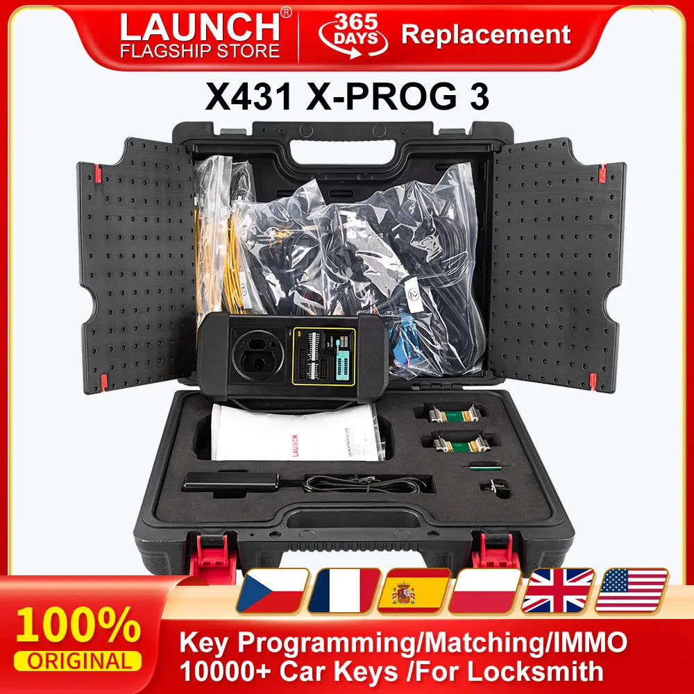 LAUNCH X431 X-PROG 3 Key Programming Immobilizer Programmer Car Key Programmer Tool XPROG3  For X431 V pro3s+ X431 V+ PAD V PAD