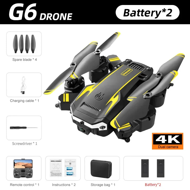 KBDFA G6Pro GPS Drone 5G Professional 8K HD Aerial Photography Omnidirectional Obstacle Avoidance Quadrotor Distance 10000M New