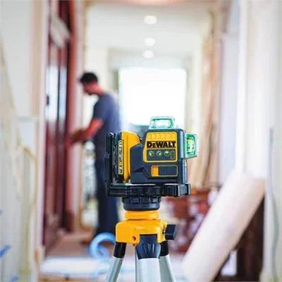 Dewalt DW089L Sides360 Degree Vertical Lithium Battery 12 Lines Horizontal Green Meter level laser construction tool laser level