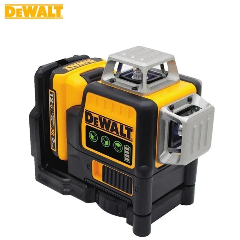 Dewalt DW089L Sides360 Degree Vertical Lithium Battery 12 Lines Horizontal Green Meter level laser construction tool laser level