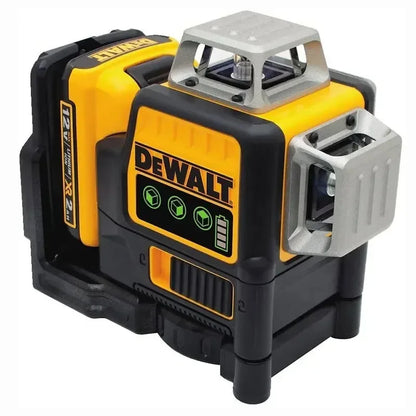 Dewalt DW089L Sides360 Degree Vertical Lithium Battery 12 Lines Horizontal Green Meter level laser construction tool laser level