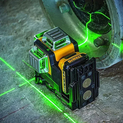 Dewalt DW089L Sides360 Degree Vertical Lithium Battery 12 Lines Horizontal Green Meter level laser construction tool laser level